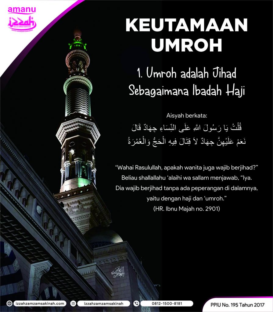 Keutamaan Umroh