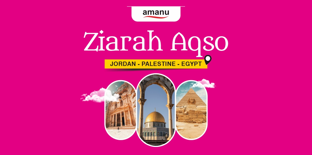 Ziarah Aqso (Jordan,Palestine, Egypt) - PT. Amanu
