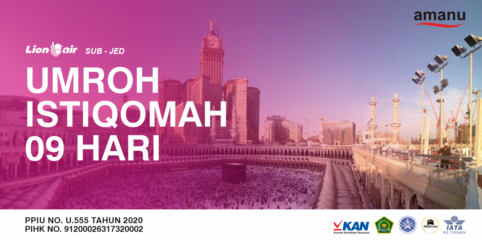 Umroh Istiqomah 2023 - 09 Hari