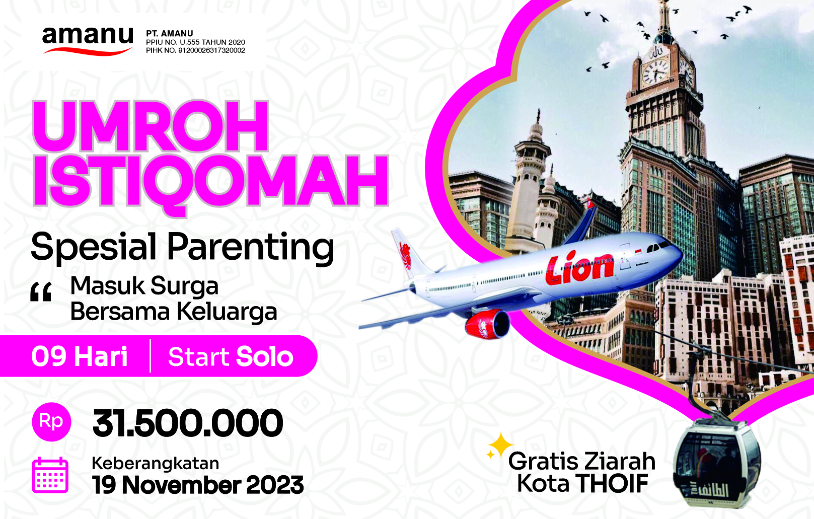 Umoh Parenting Bersama Ustadzah Evi Fitriana Hanifah - PT. Amanu