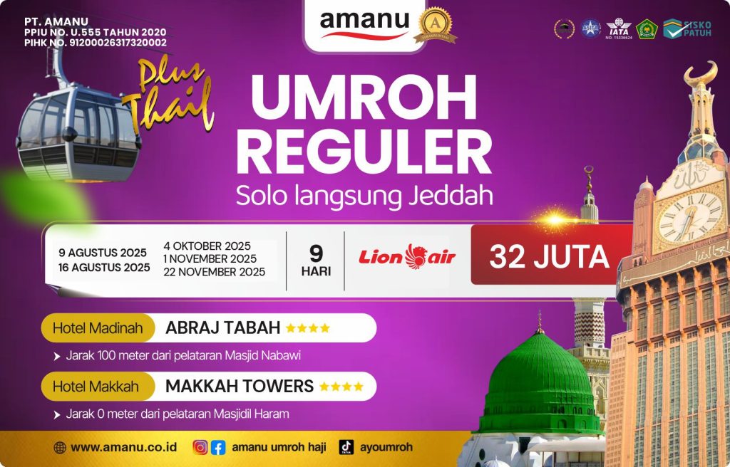 UMROH REGULER 9 HARI