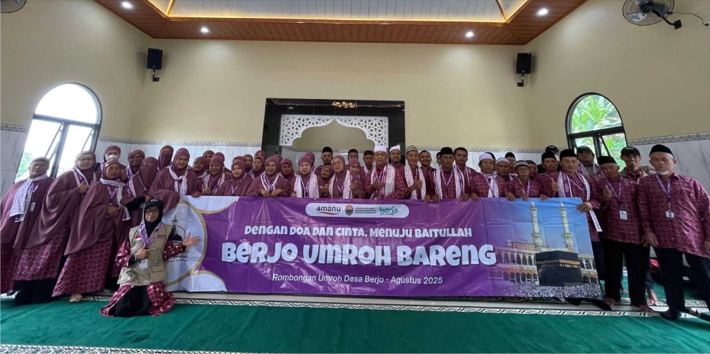 Desa Berjo Menuju Baitullah bersama PT Amanu