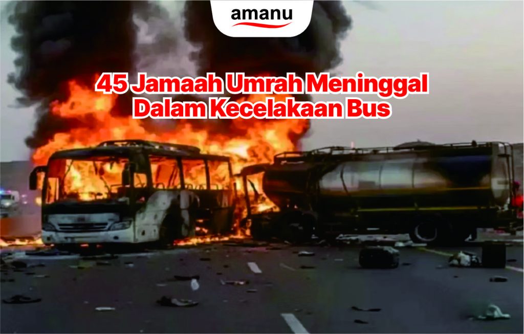 45 Jamaah Umrah Meninggal Dalam Kecelakaan Bus