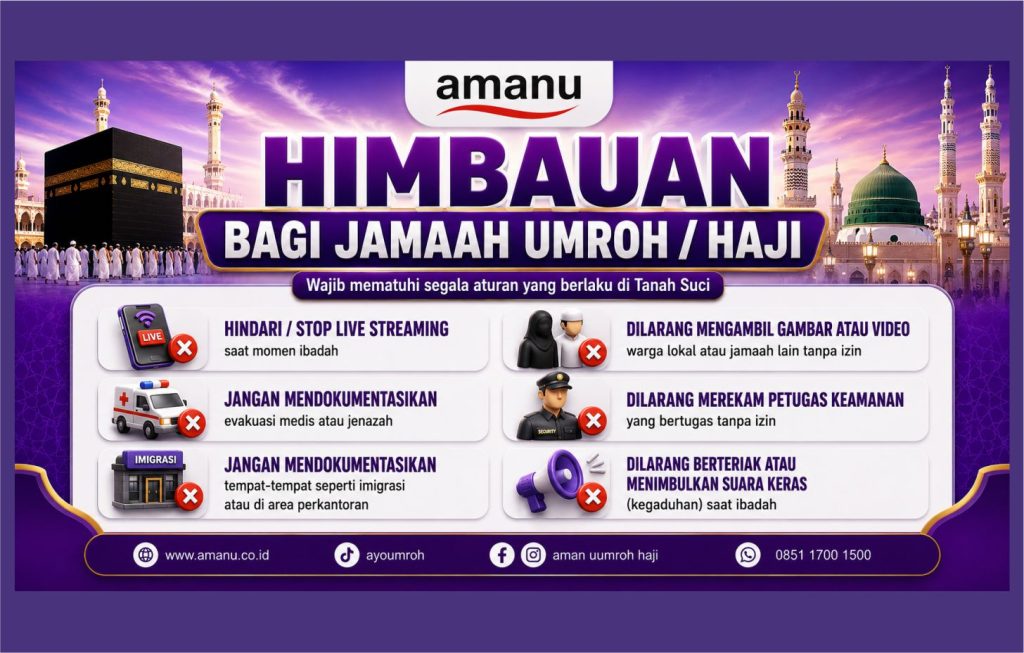 Jemaah Haji Indonesia Ditangkap Pihak Keamanan Saudi