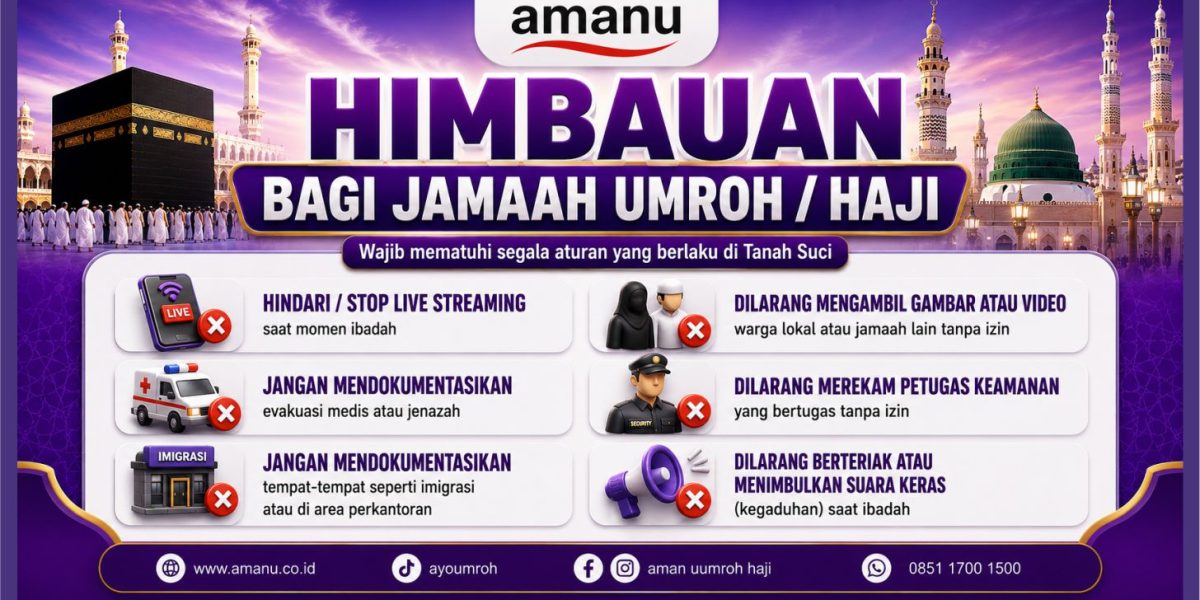 Jemaah Haji Indonesia Ditangkap Pihak Keamanan Saudi