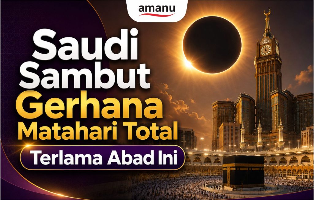Saudi Sambut Gerhana Matahari Total Terlama Abad Ini