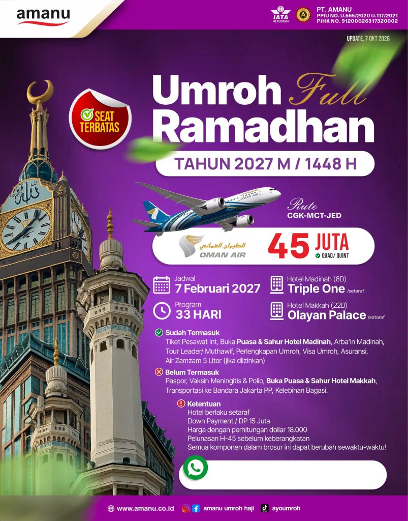 UMROH FULL RAMADHAN 2027